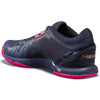 Head Sprint Pro 3.0 Dress Blue/Neon Pink Women's Tennis Shoes - Heel