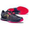 Head Sprint Pro 3.0 Dress Blue/Neon Pink Women's Tennis Shoes - Pair