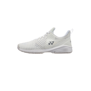 Yonex Power Cushion Sonicage 3 White & Silver Women's Tennis Shoes