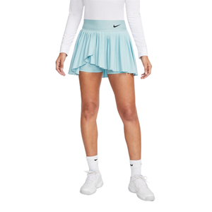 NikeCourt Dri-FIT Advantage Women's Ocean Bliss & Black Pleated Tennis Skirt