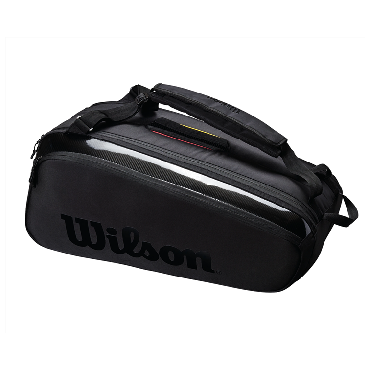Wilson Pro Staff V13 Super Tour 9 Pack Black Racquet Bag