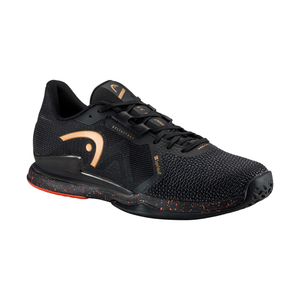 Head 2023 Sprint Pro 3.5 SF Men's Black and Orange Tennis Shoes