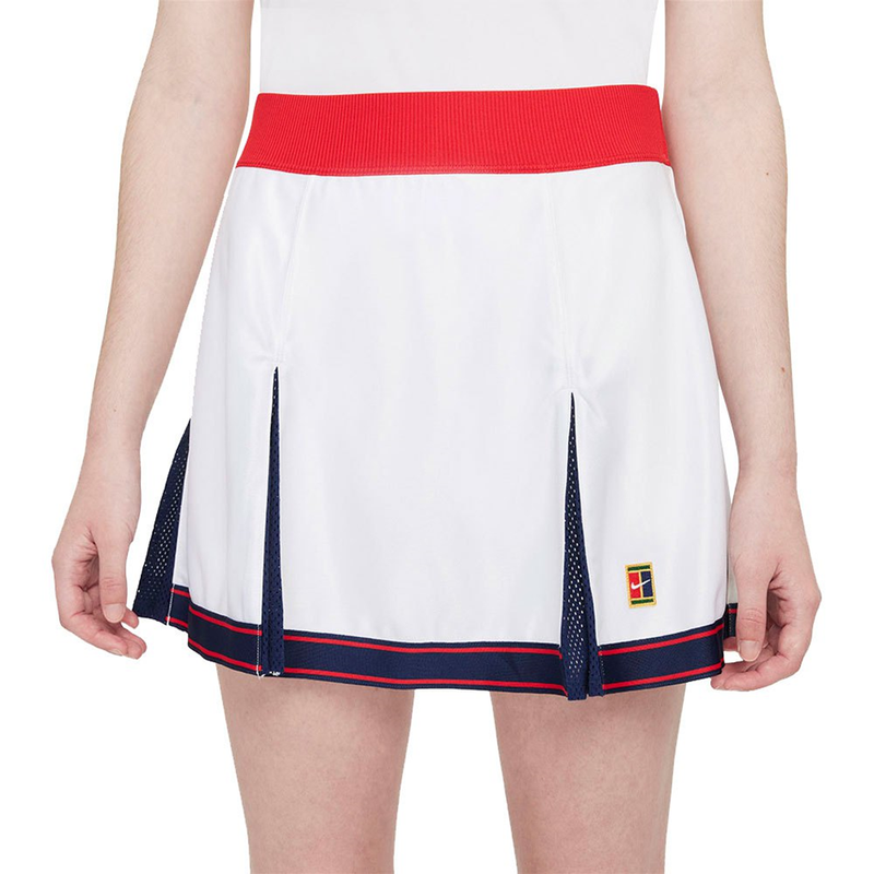 NikeCourt Dri-FIT Slam White Women's Tennis Skirt Inner Short