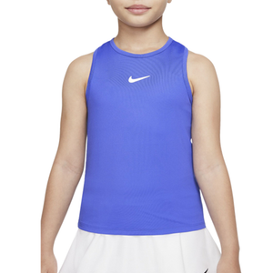 NikeCourt Dri-FIT Victory Girl's Blue Tennis Tank