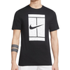 NikeCourt Seasonal Men's Black Tennis T-Shirt