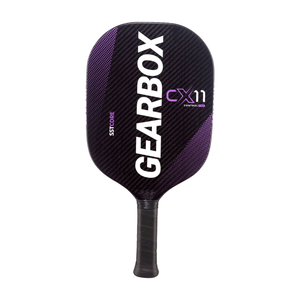 Gearbox CX11Q Control Purple 7.8oz Pickleball Paddle Back