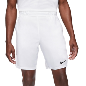 NikeCourt Dri-Fit Victory 9inch Victory White Men's Tennis Shorts Model