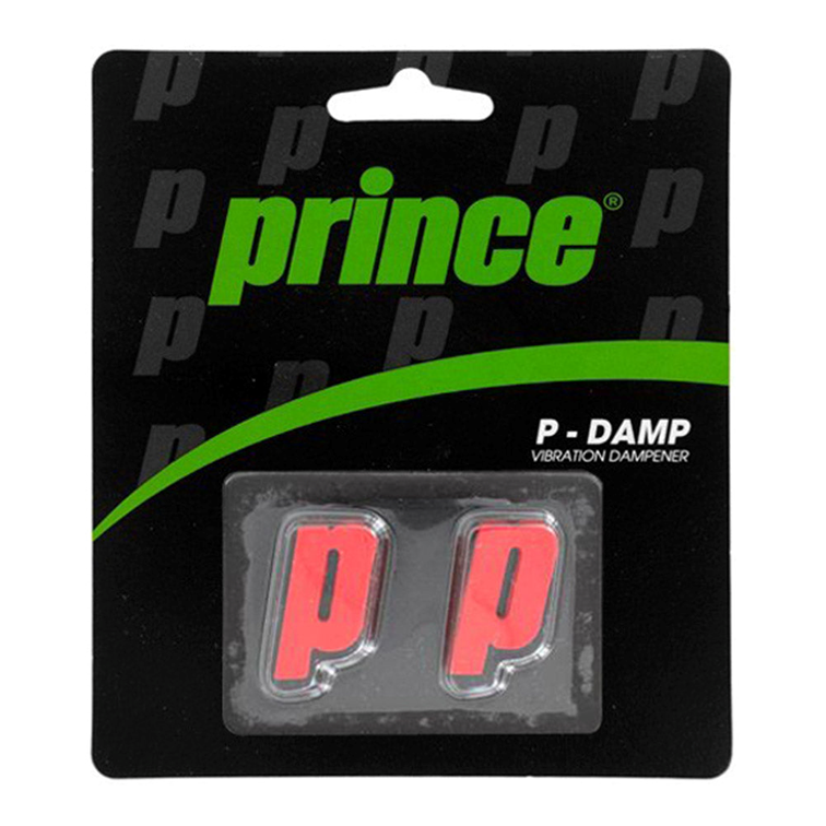 Prince P-Damp Dampener Red 2-Pack