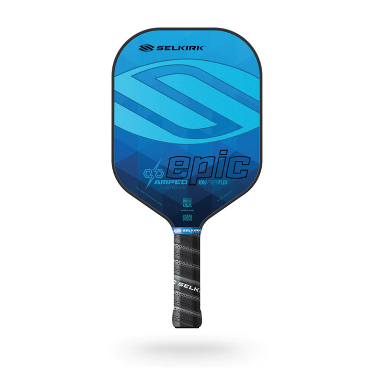 Selkirk Amped Epic Sapphire Blue Pickleball Paddle
