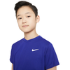 NikeCourt Dri-Fit Victory Boy's Blue Tennis Top