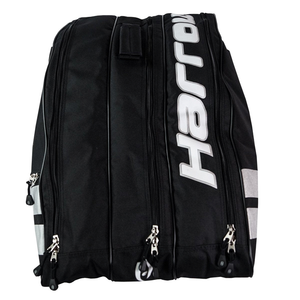 Harrow Ace Pro Black & Silver Racquet Shoulder Bag