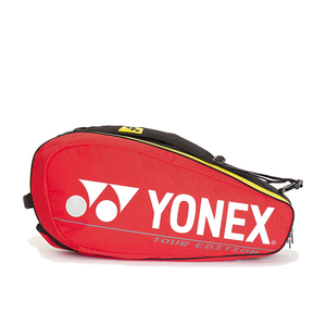Yonex Pro Series Red 6 Racquet Bag Side 2