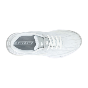 Lotto Mirage 300 SPD Women's White & Silver Metal Tennis Shoes