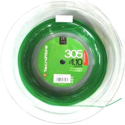 Tecnifibre 305 1.10mm Green Squash String - Reel