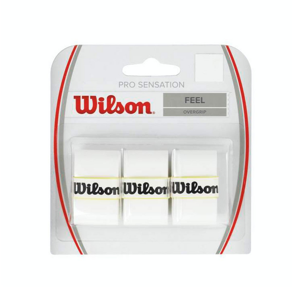 Wilson Pro Sensation Overgrip 3-Pack White