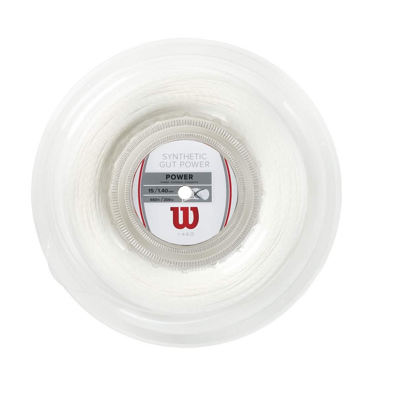 Wilson Synthetic Gut Power 16G Reel - White