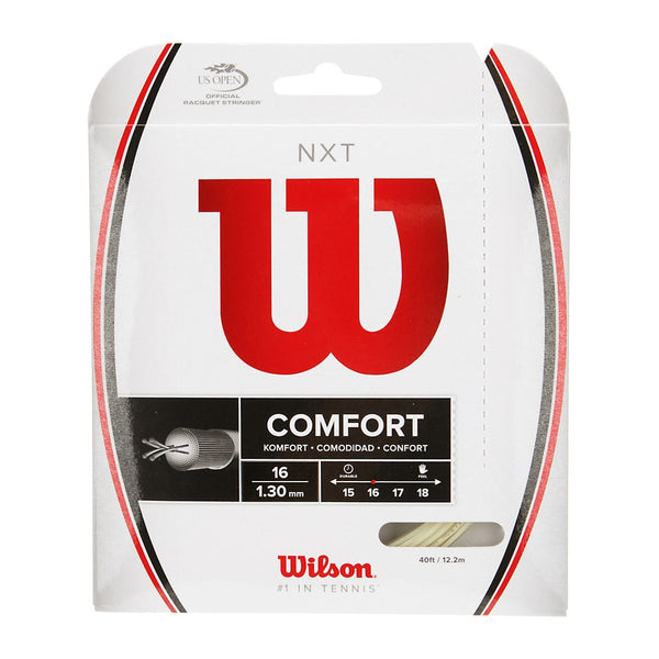 Wilson NXT Comfort 16 Multifilament Tennis String Set – Control