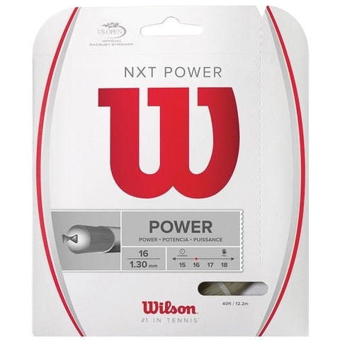 Wilson NXT Power 16 Multifilament Tennis String Set