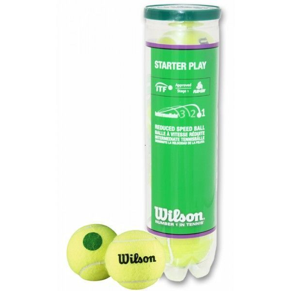 Wilson Starter Green Tennis Balls (4pack)