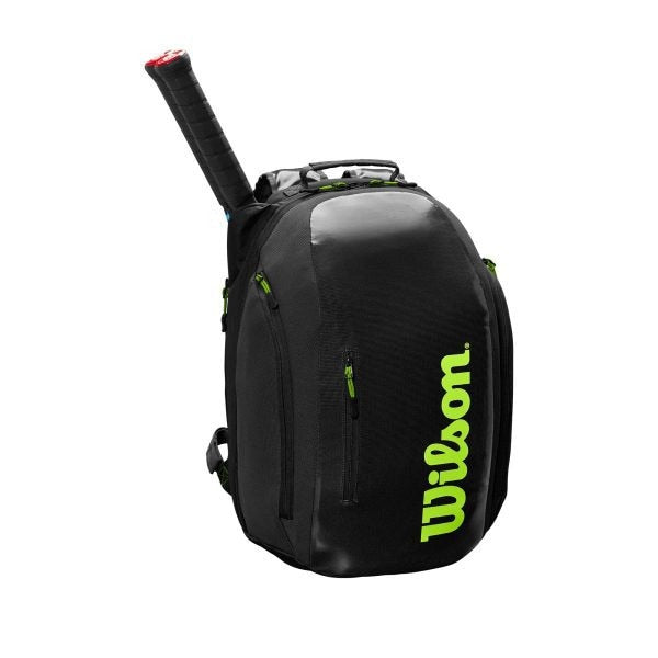 Wilson Super Tour Backpack - Charcoal/Green