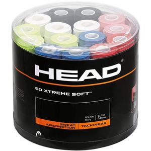 Head Xtreme Soft Overgrips Mixed Tub of 60
