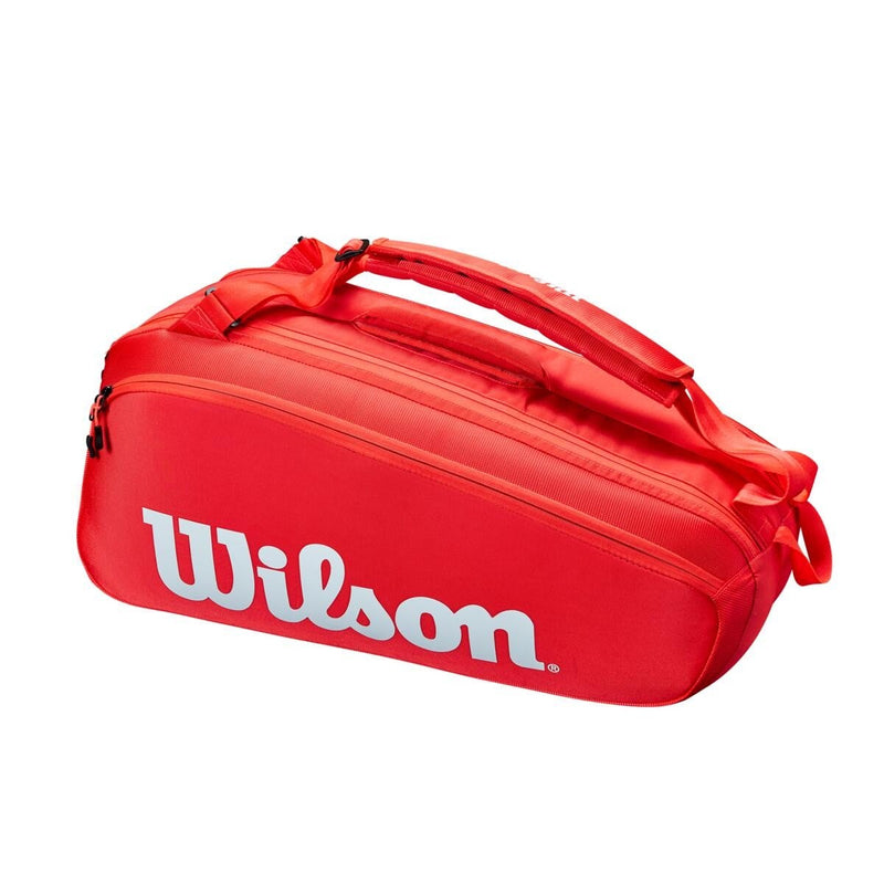 Wilson Super Tour 6 Pack Red Racquet Bag