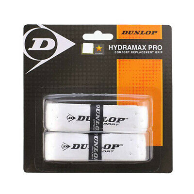 Dunlop Hydramax Pro Comfort Replacement Grip/White 2 Pack