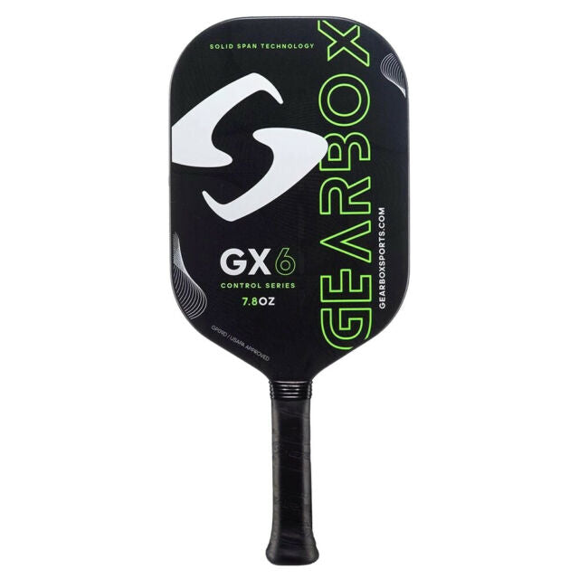 Gearbox GX6 Control Green Pickleball Paddle