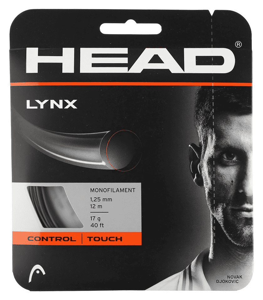 Head Lynx Touch 16 Tennis String Reel (Grey)